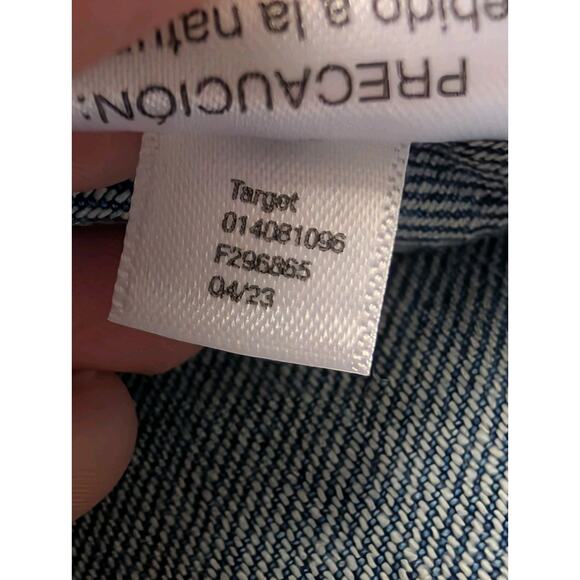 Universal Thread Womens High Rise 90s Slim Jeans Sz 26R Light Blue Distressed - Picture 11 of 11